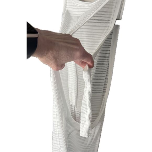 Lululemon Clear and Present Muscle Tank, White, GUC - Picture 6 of 9